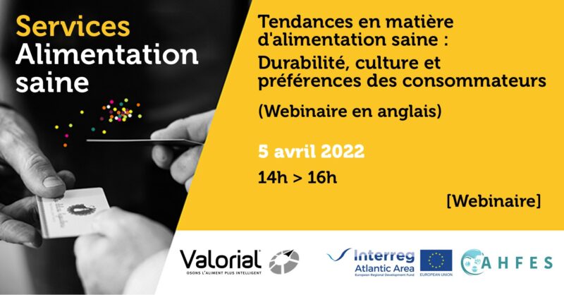 Webinaire AHFES Tendances en matière d'alimentation saine