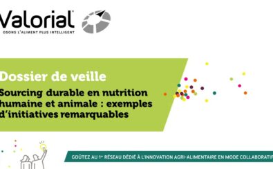Dossier de veille - Sourcing durable nuton humaine et animale