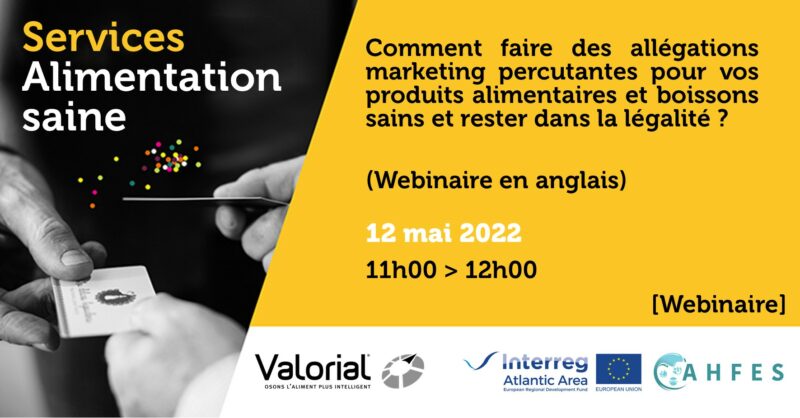 Webinaire AHFES Allégations marketing
