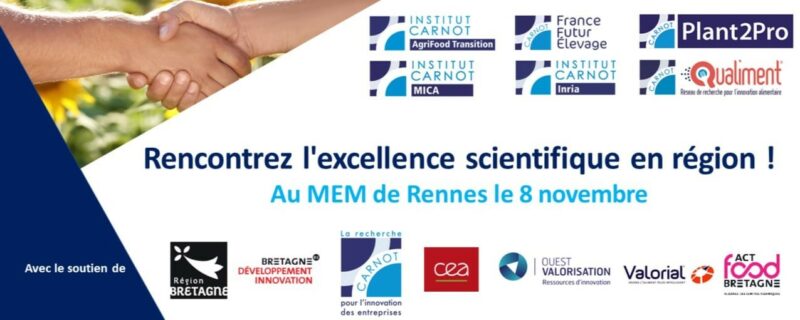Journée chercheurs - entreprises / 8 novembre 2022, Rennes