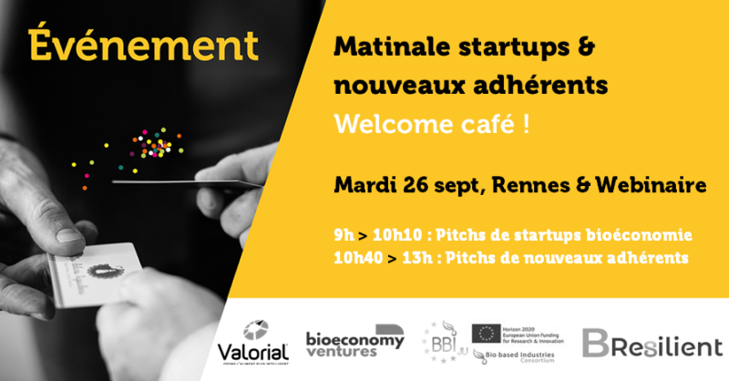 Matinale startups & nouveaux adhérents - Welcome café