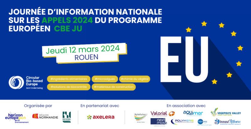 Bandeau - Journée d'information CBE JU Rouen - mars 2024