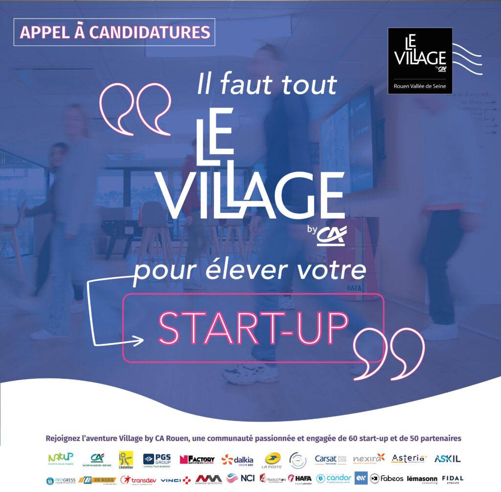 Visuel Appel A Candidature Le Village By CA Rouen